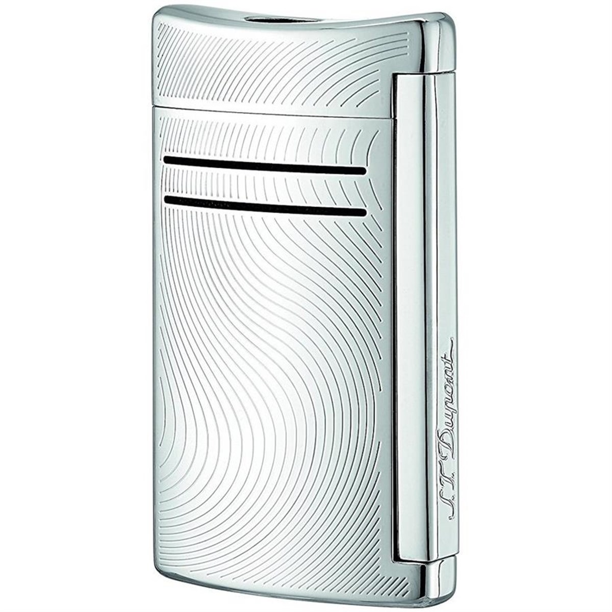 TR580,S.T. Dupont Maxijet Desenli Gümüş Puro Çakmağı 20163