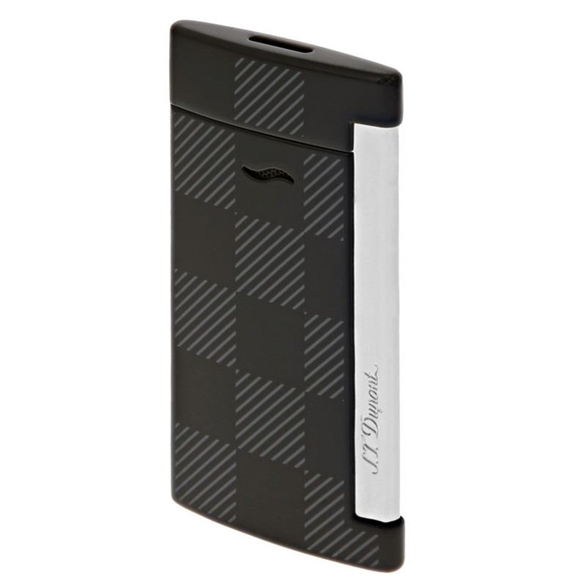 TR3405,S.T. Dupont Slim 7 Checked Black Puro Çakmağı 27743