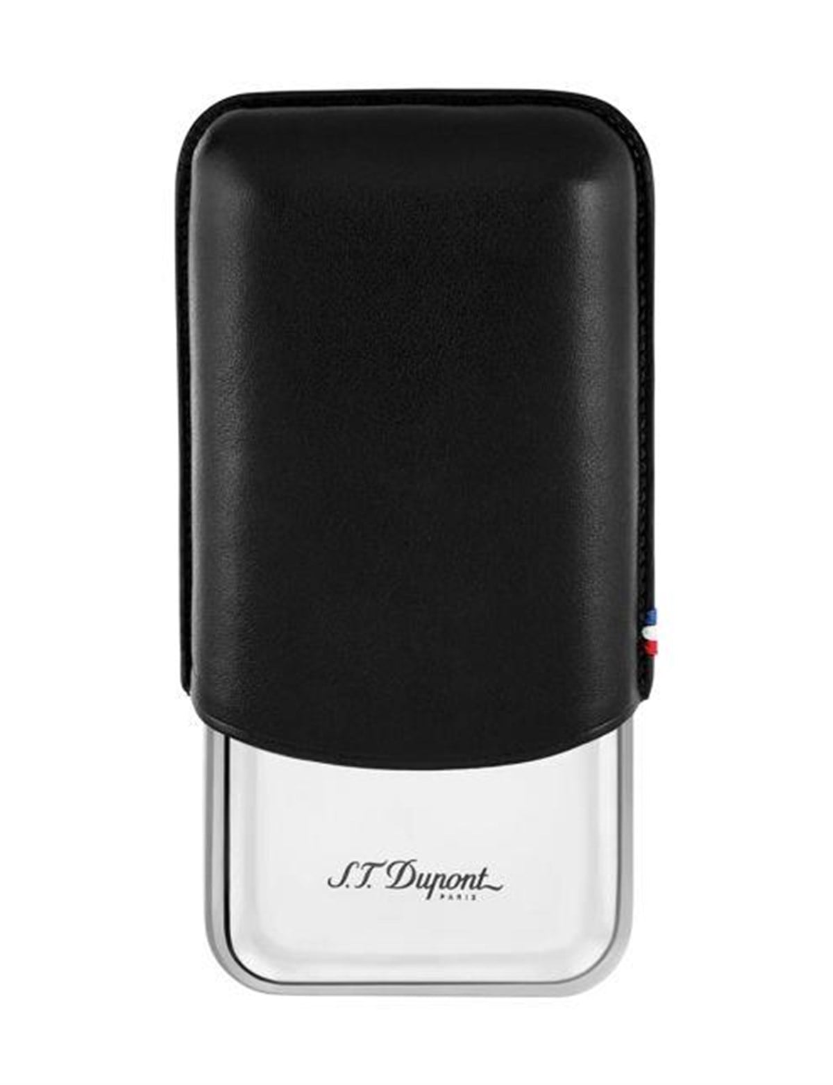 TR1619,S.T. Dupont Siyah 3'lü Puro Kılıfı 183020