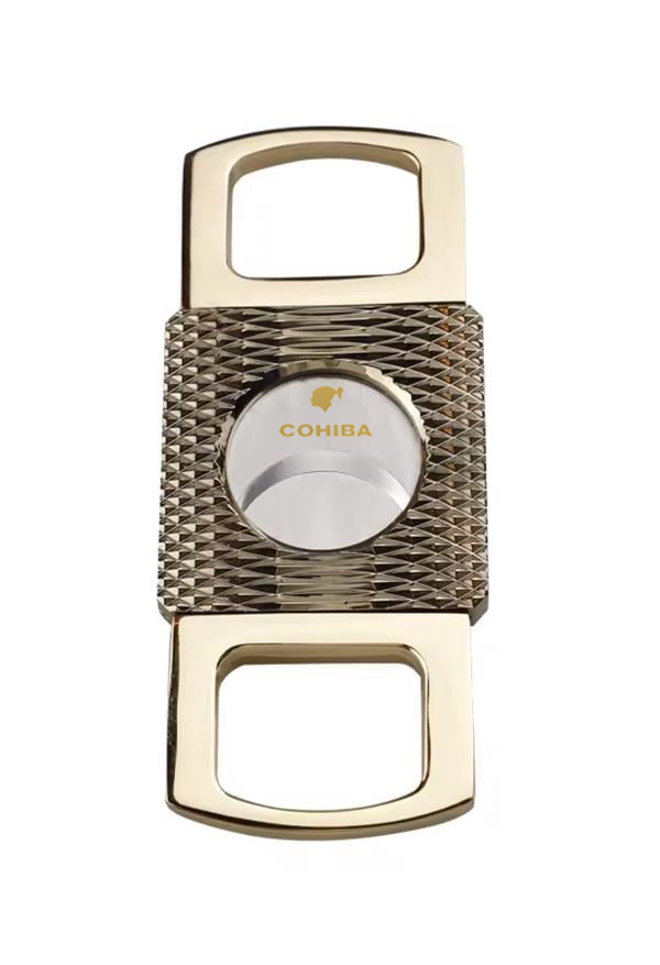 TRP7132,Cohiba Rose Gold Desenli Metal Puro Makası Kesici