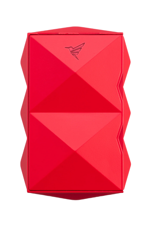 TR8365,Colibri Quasar Kırmızı Düz & V Metal Puro Makası Kesici