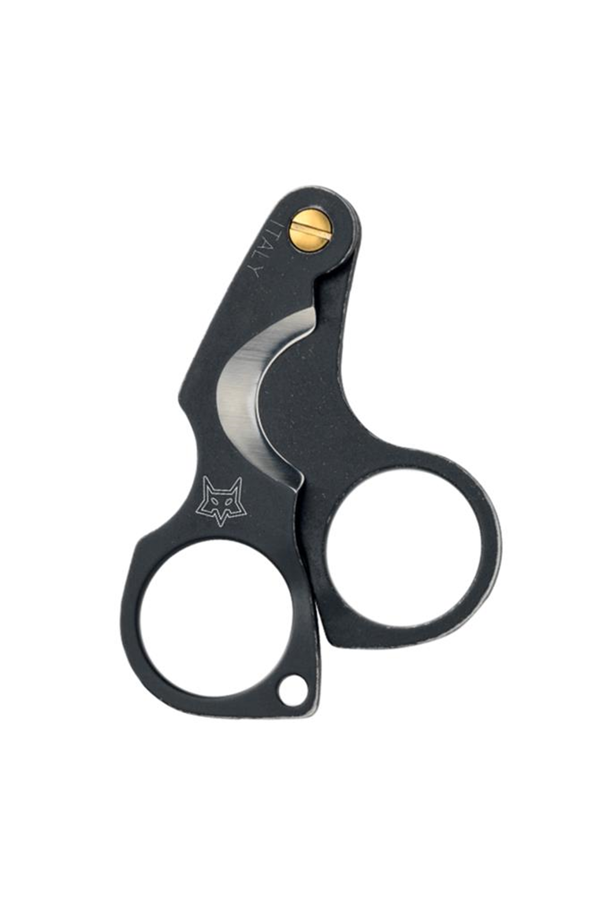 TR6327,Fox Damascus Figaro Deri Kılıflı Siyah Puro Makası Kesici