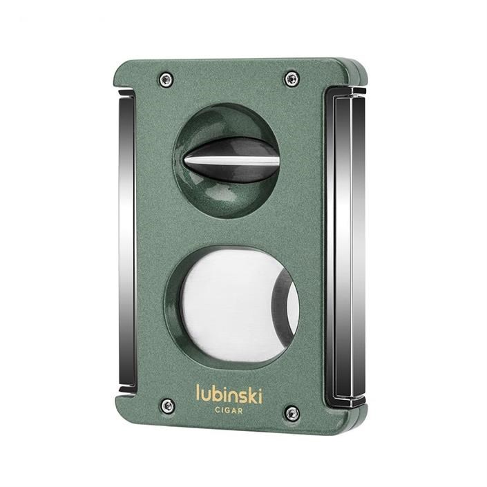 LB-331,Lubinski Sehpalı-Delicili Premium Puro Kesici Lazer Bıçak Double Cutter Yeşil(60Ring)