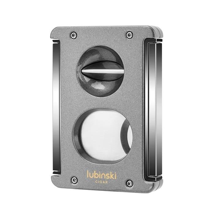 LB-327,Lubinski Sehpalı-Delicili Premium Puro Kesici Lazer Bıçak Double Cutter Gri (60Ring)