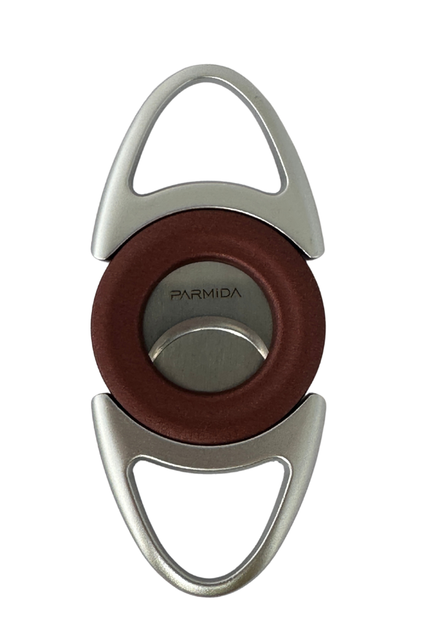 TR8324,Parmida Gümüş-Bordo Metal Puro Makası Kesici