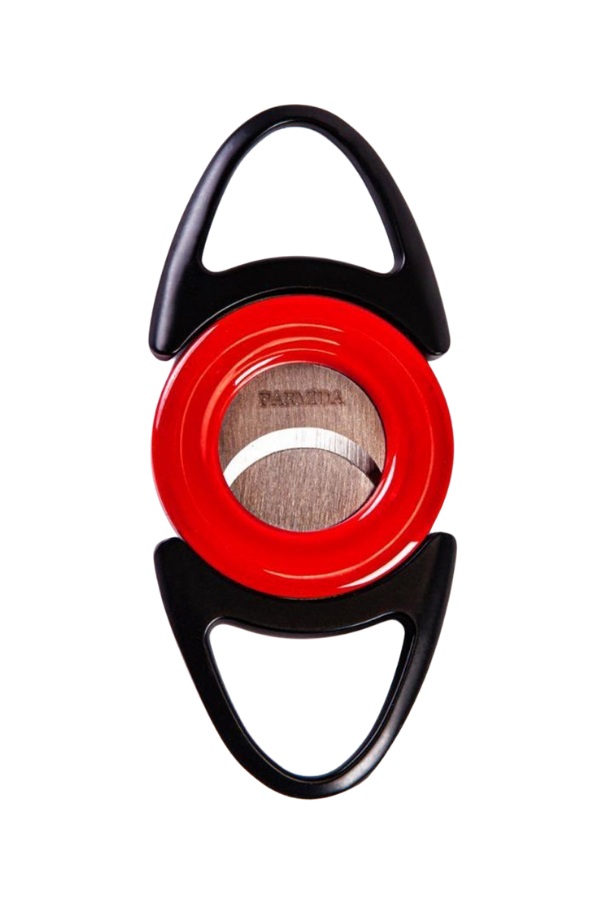 TR3649,Parmida Kırmızı-Siyah Puro Makası Kesici