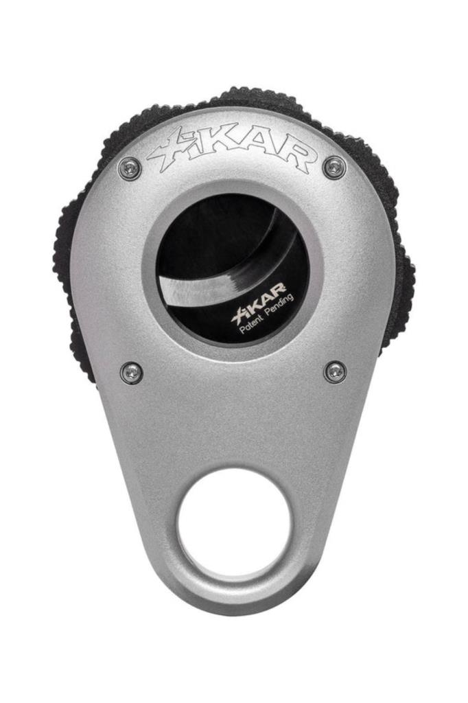 TR6695,Xikar Revolution Rotary Action Gümüş Puro Kesici