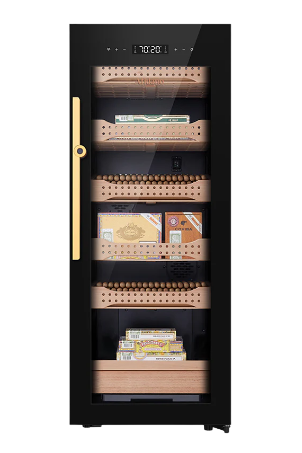 AFDN-003,Afidano B4 Elektronik Nemlendirme & Soğutmalı Puro Dolabı