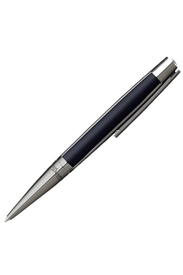 TR6958,S.T. Dupont Defi Millenium Gümüş Mavi Tükenmez Kalem Kapaksız 405707