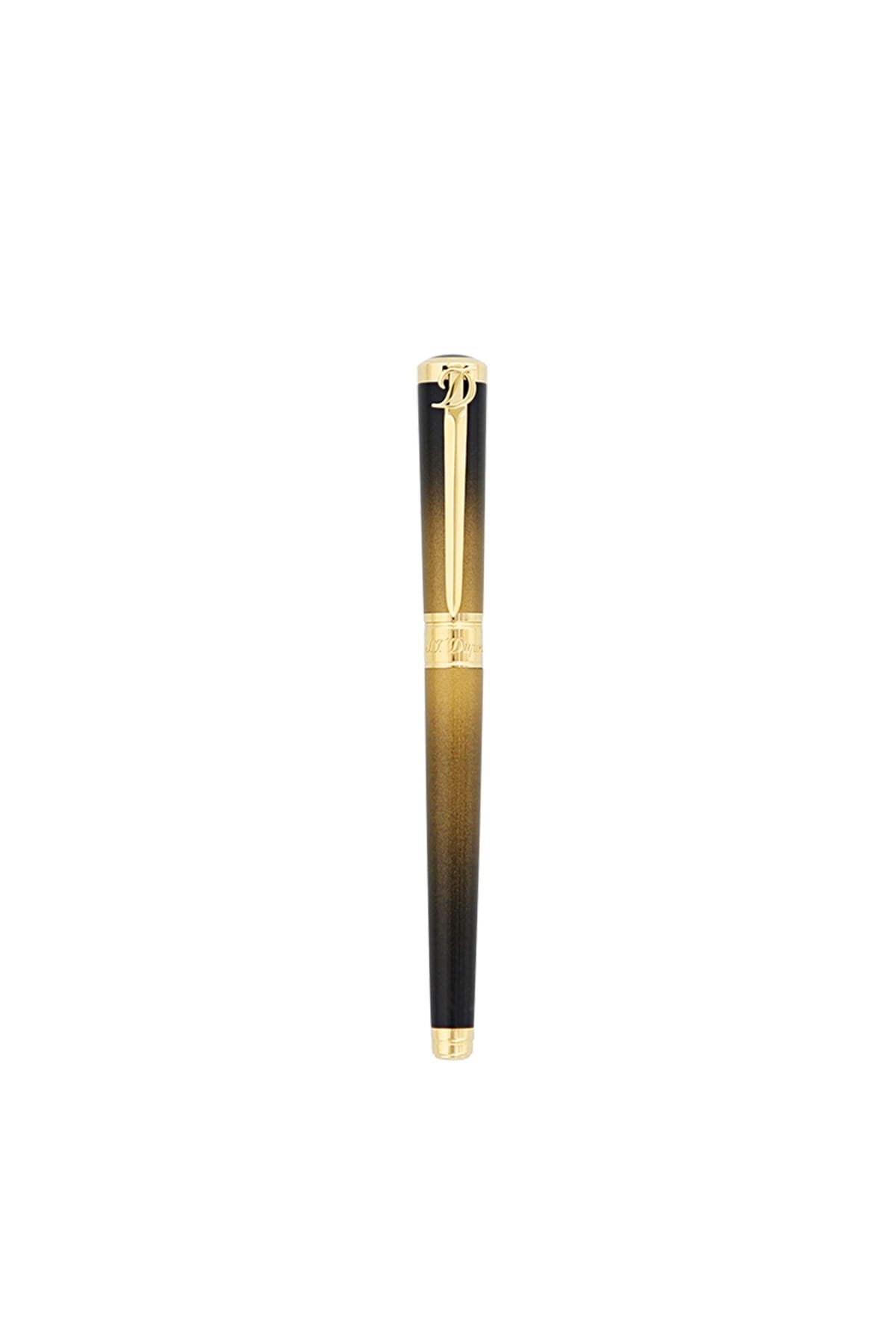 TR4834,S.T. Dupont Kahverengi-Siyah Dolma Kalem 290101