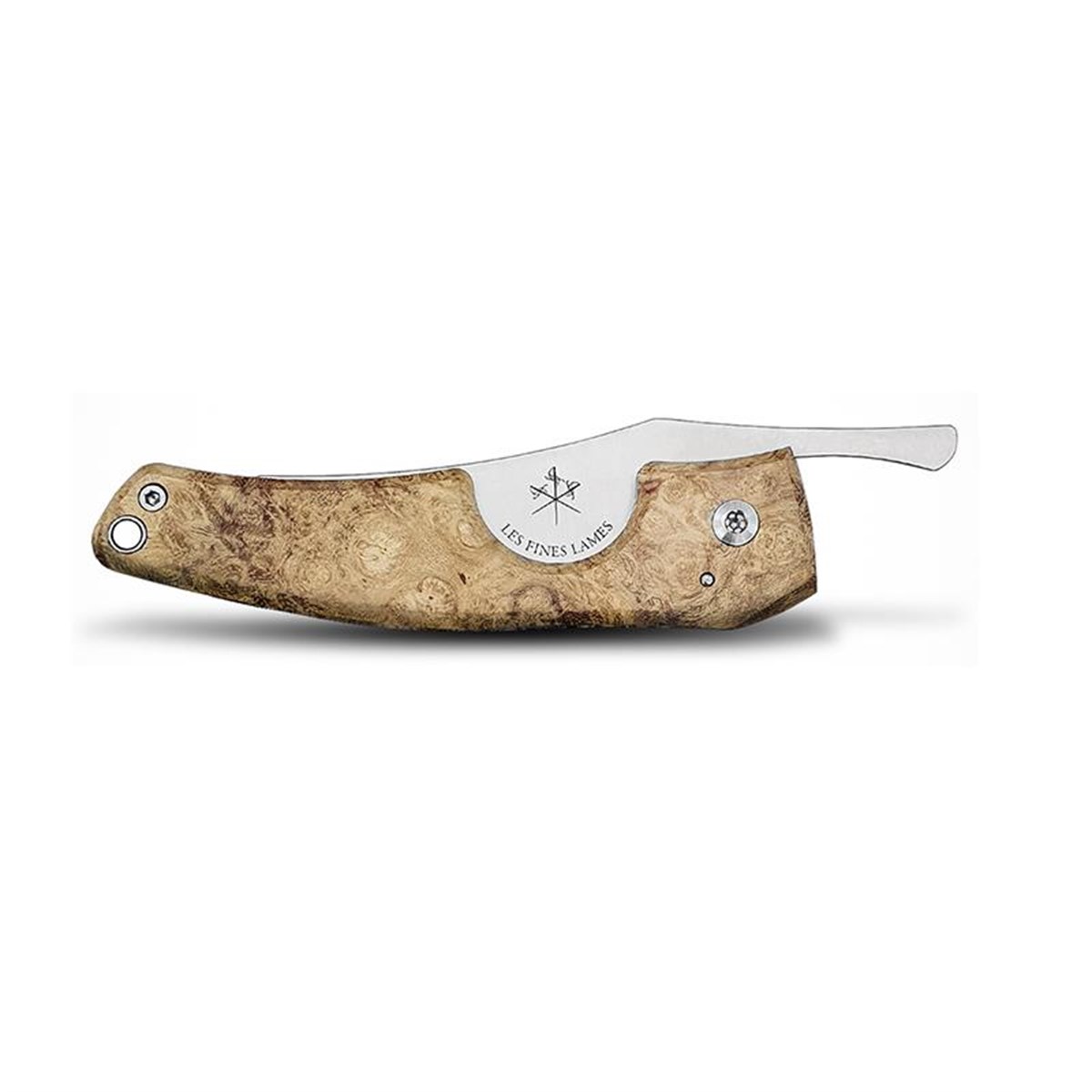 TR2220,Le Petit by Les Fines Lames Acacia Burl Maple Puro Kesici