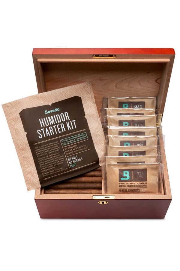 TR7405,Boveda Humidor Başlangıç Kiti 84% + 72% 75-100 Puro Kapasitesi