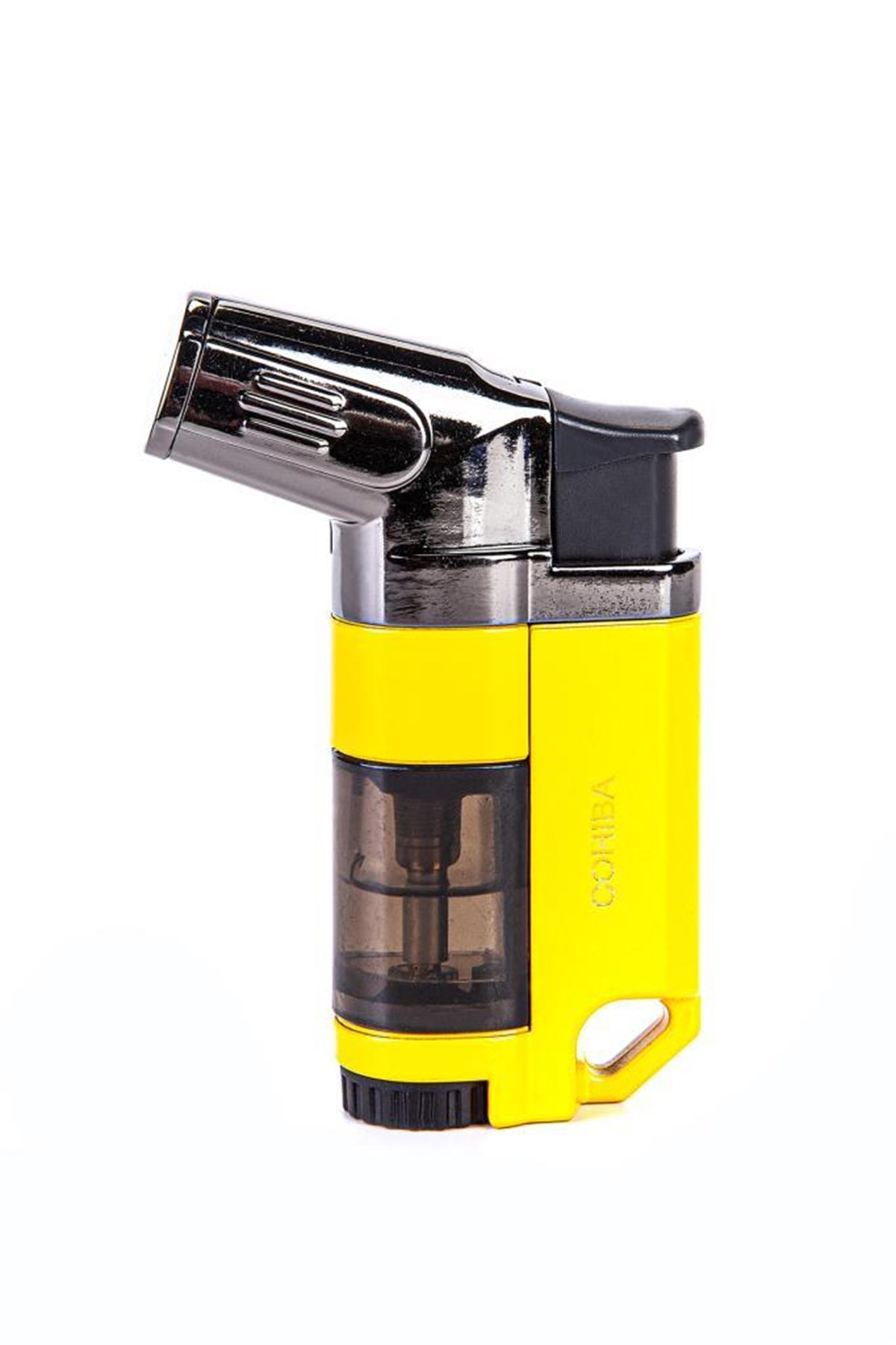 TR2926,Cohiba Üç Torch Sarı Mini Masa Tipi Puro Çakmağı