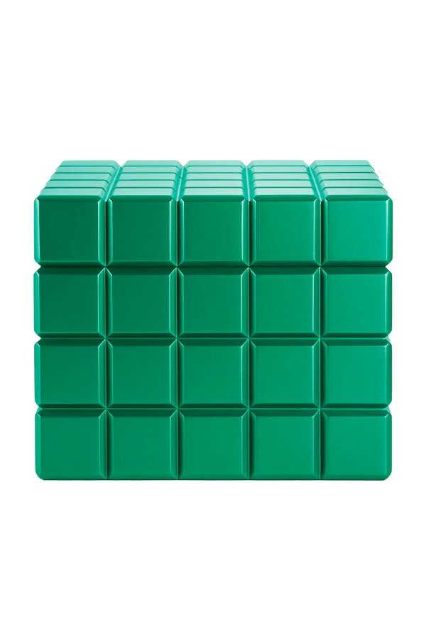 TR8374,Colibri Heritage Cube Yeşil Sedir Humidor Puro Kutusu