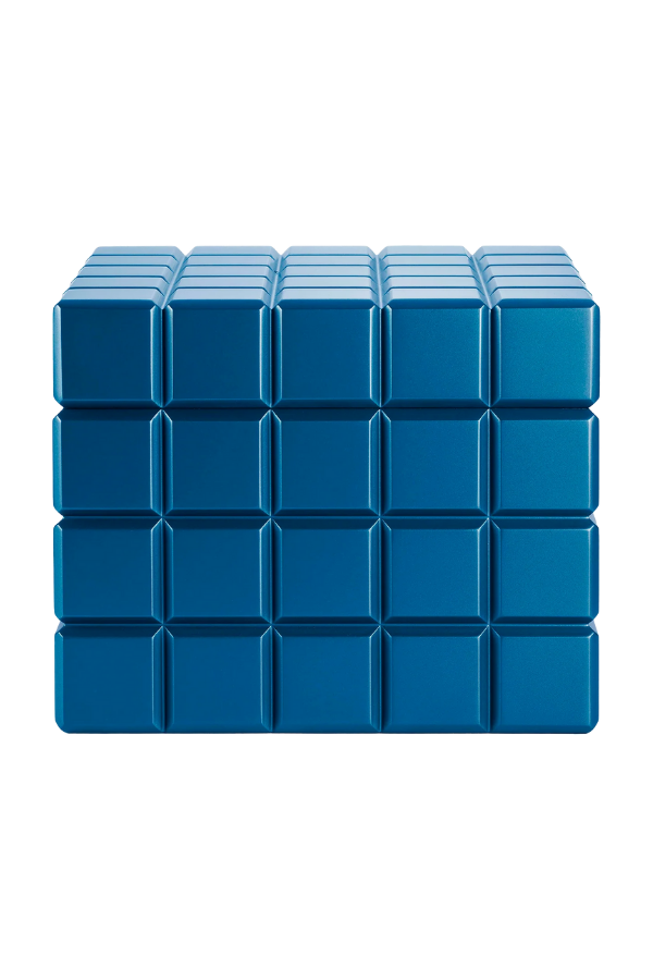 TR8371,Colibri Heritage Cube Lacivert Sedir Humidor Puro Kutusu