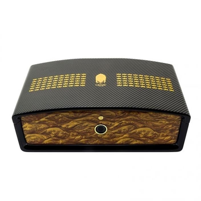 LB-013,Lubinski Special Edt. Carbonfiber Parmakizi Humidor Puro Kutusu 80's