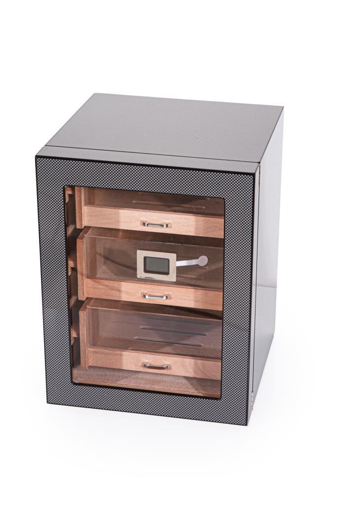 TR6731,Clorinda 3 Çekmeceli Sedir Humidor Puro Kutusu