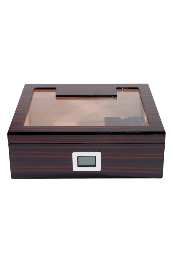 TR8794,PremiumQuality Laureles Kahverengi Sedir Humidor Puro Seti