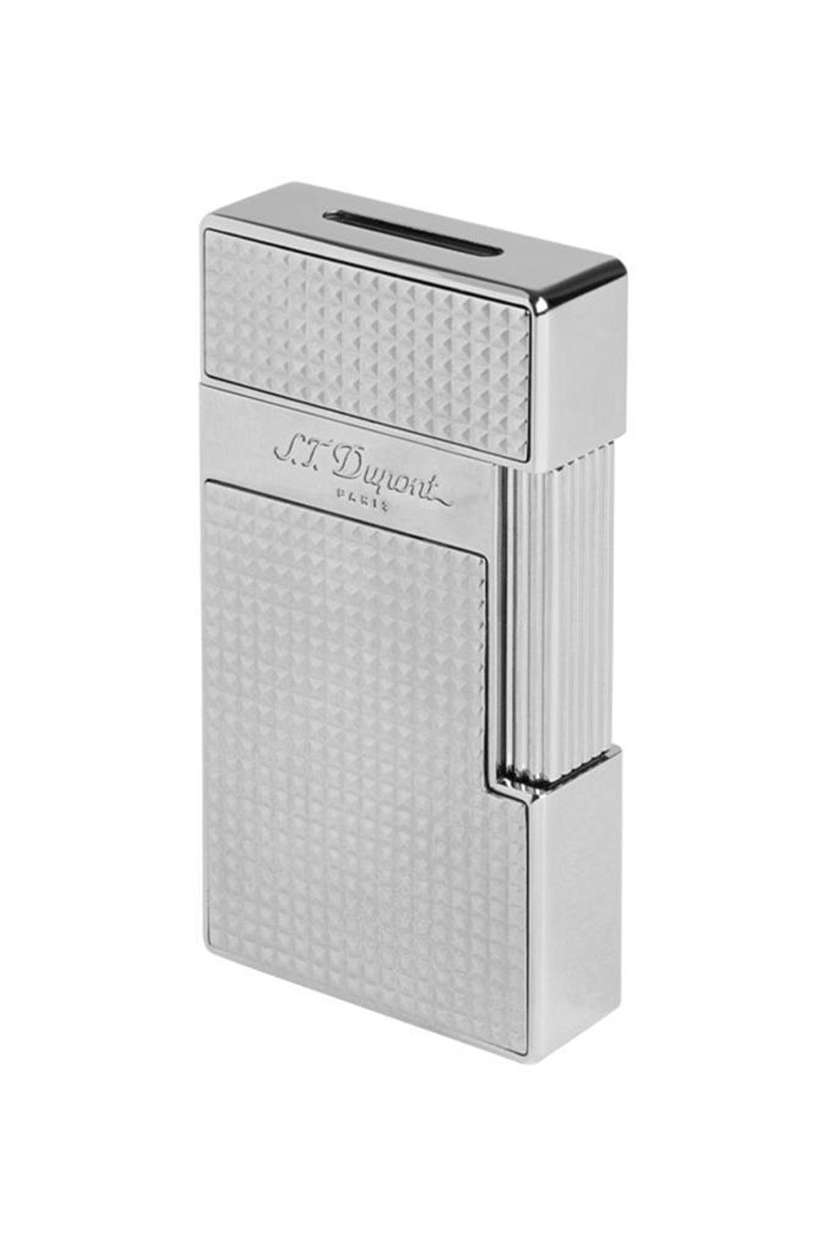 TR6384,S.T. Dupont Big D Chrome Diamond Head Puro Çakmağı 25010