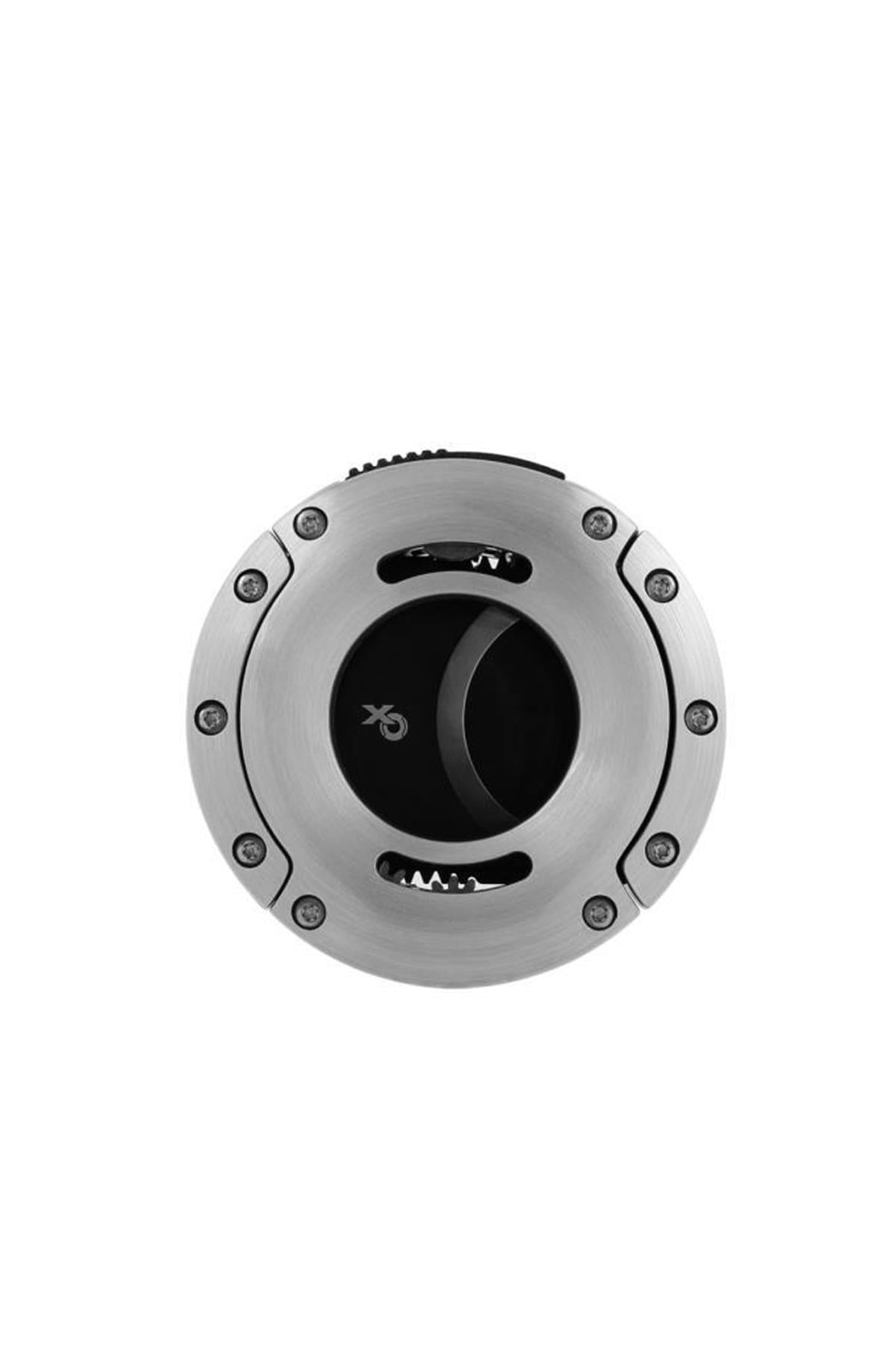 TR5762,Xikar XO Cutter Gümüş / Siyah Puro Kesici