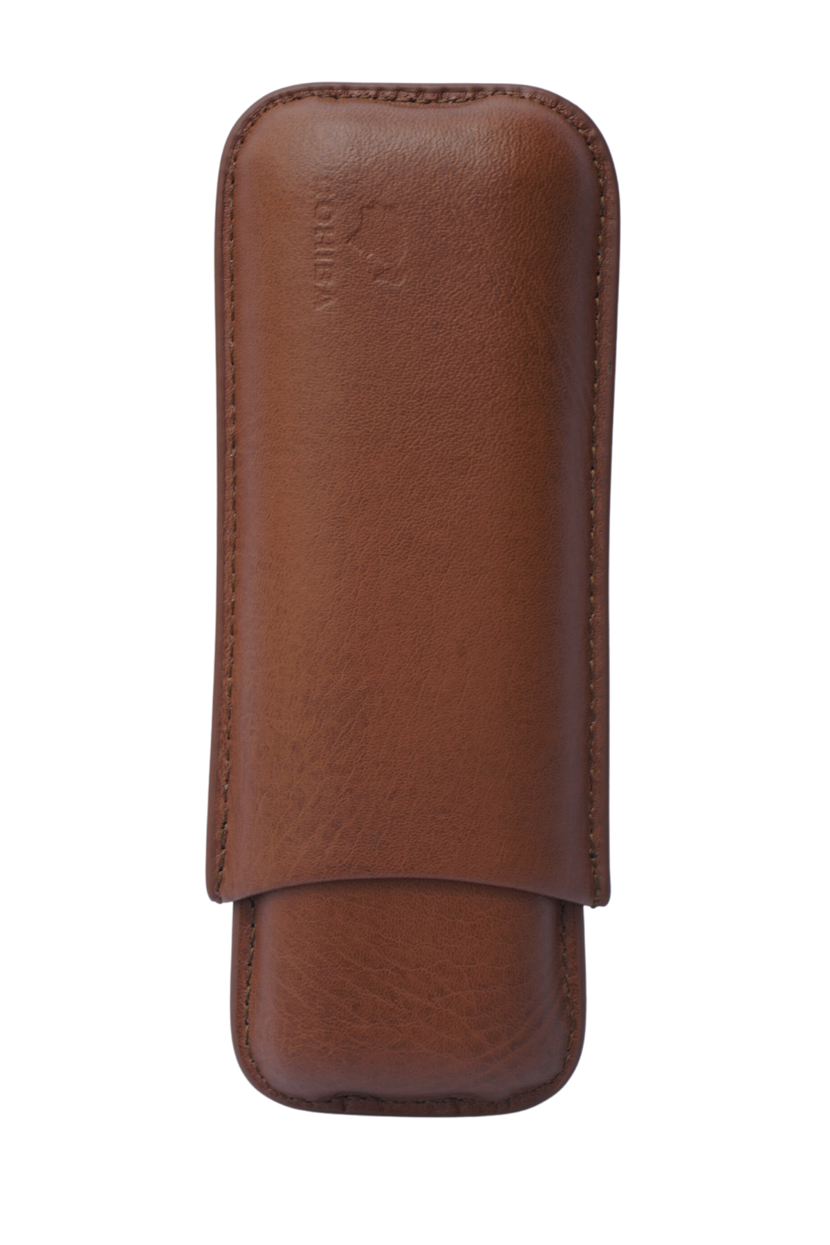 TR824,Cohiba Kahverengi Puro Kılıfı Kesici İkili Set