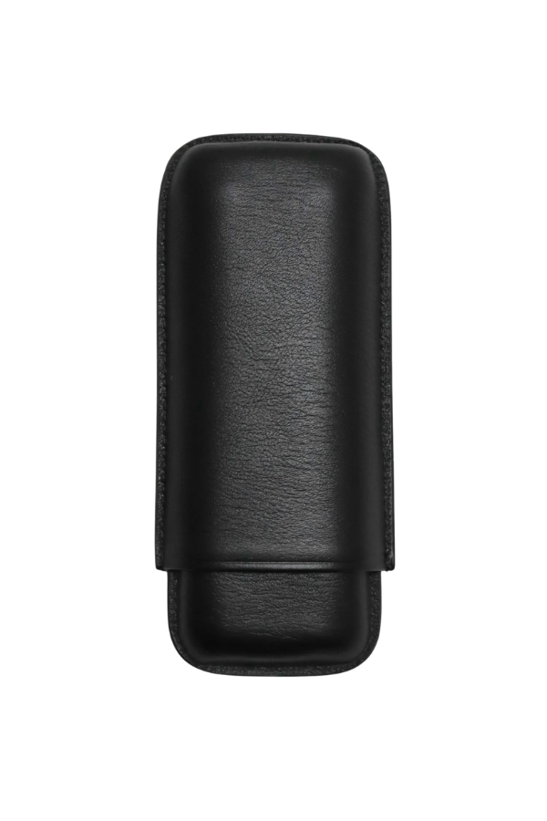 TR9817,Cohiba Siyah İkili Deri Puro Kılıfı