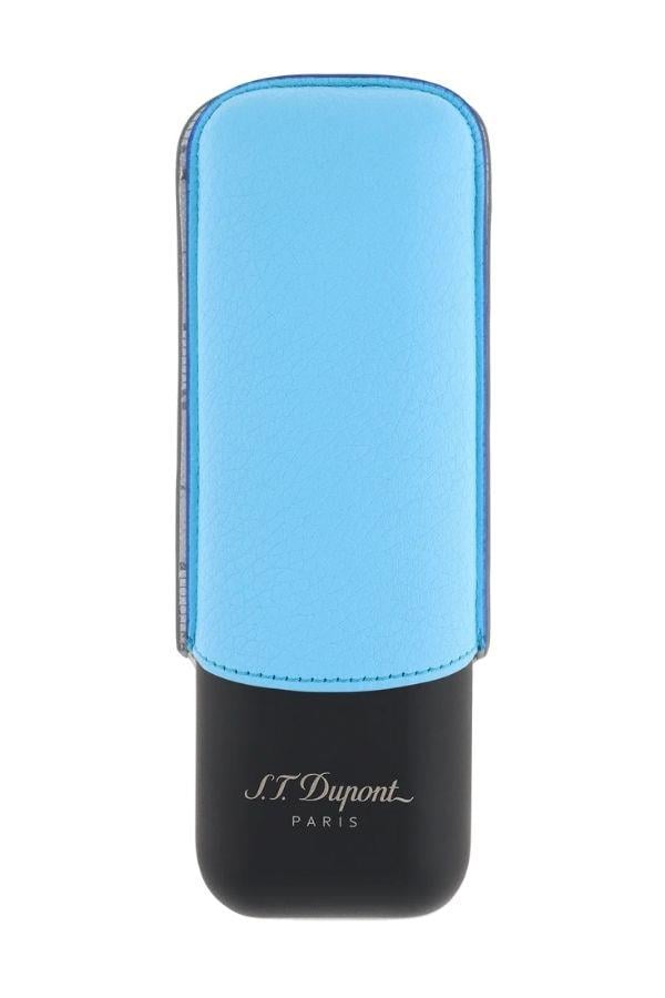 TR8780,S.T. Dupont Turkuaz İkili Puro Kılıfı 183243