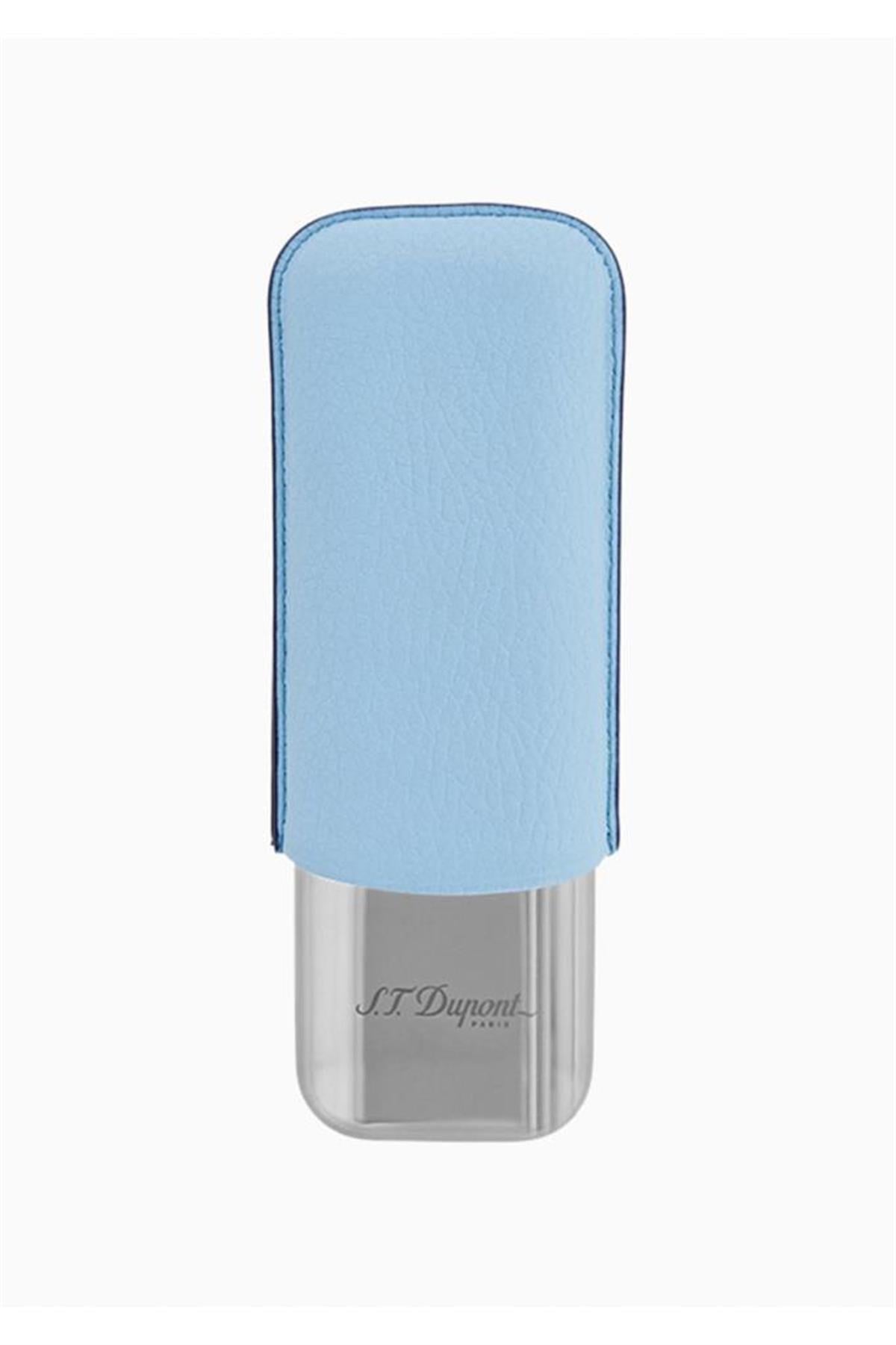TR6213,S.T. Dupont Mavi İkili Puro Kılıfı 183264