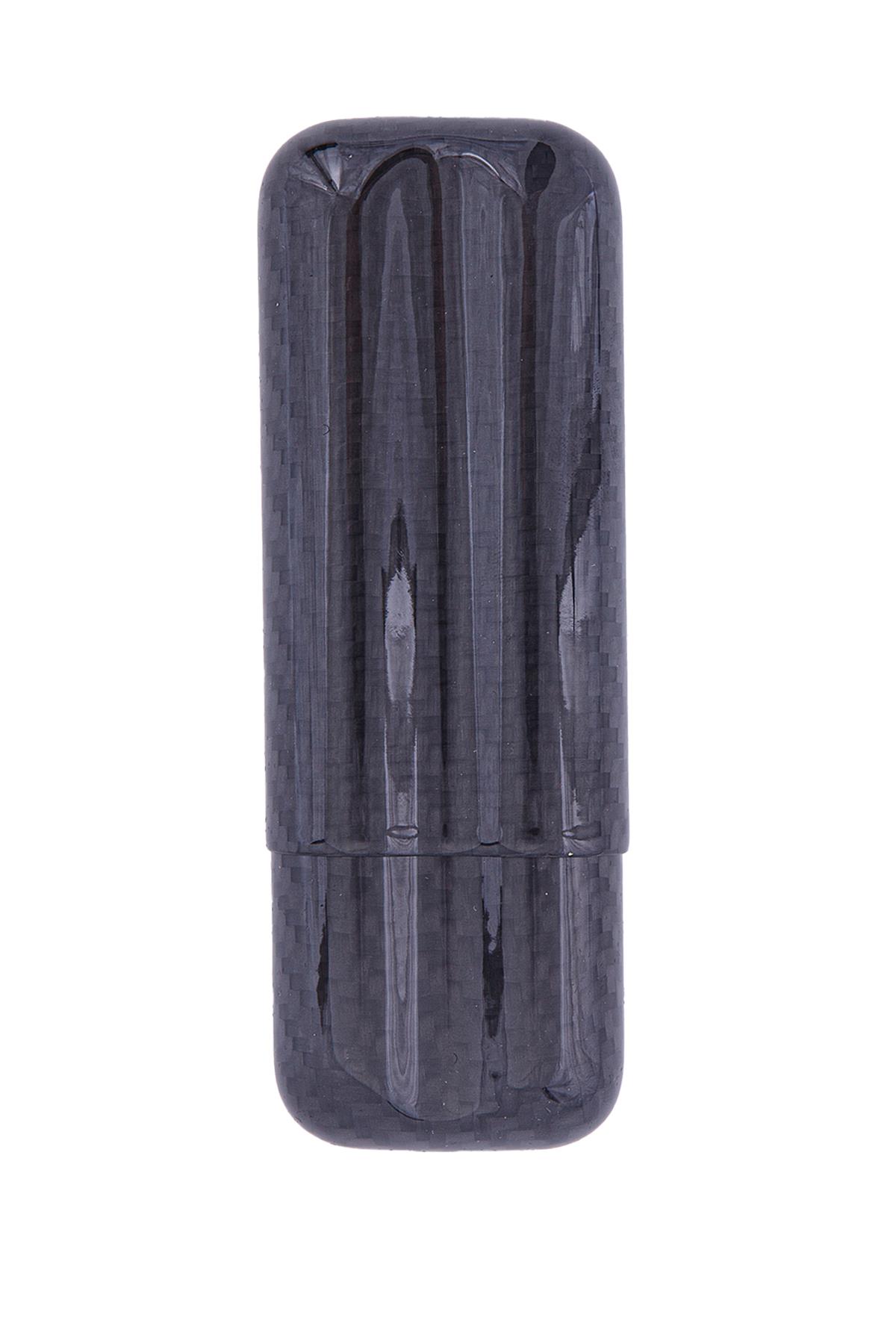 TR6051,Karbon Desenli İkili Puro Kılıfı