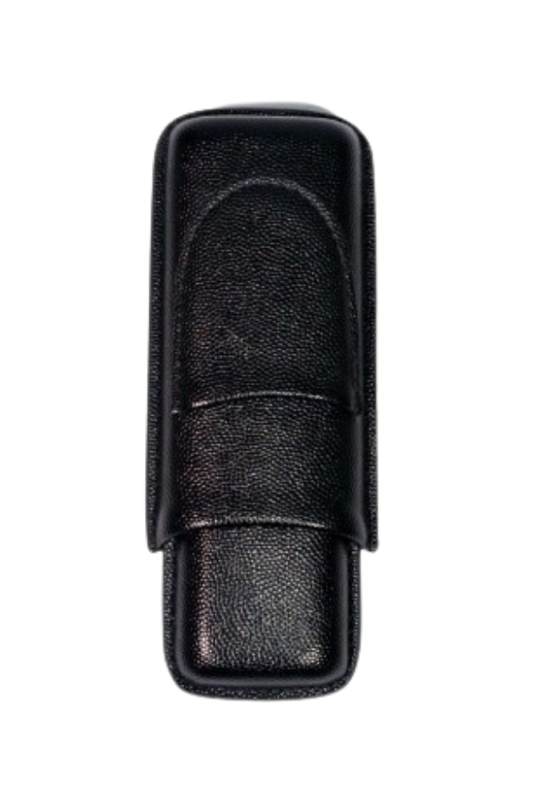 TR9068,PQ Siyah İkili Deri Puro Kılıfı