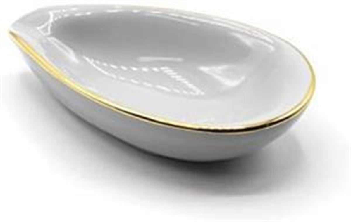 TR1872,Adorini Tekli Seramik Beyaz Küllük