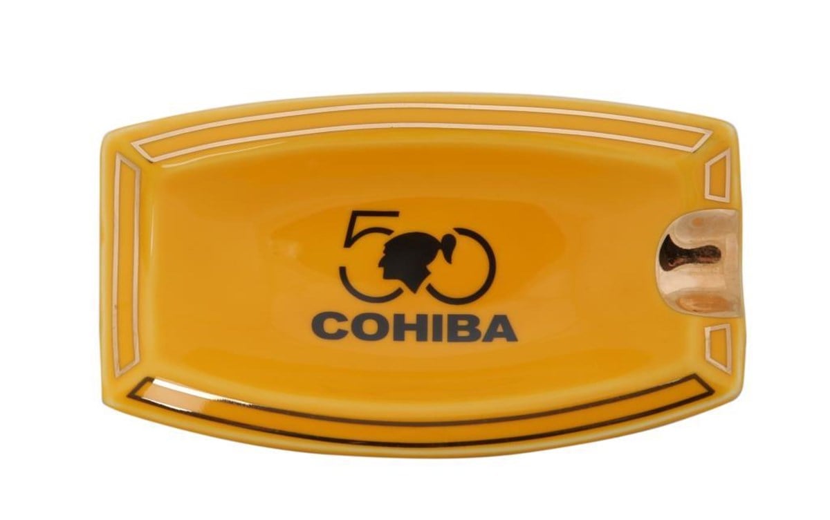 TR1657,Cohiba 50. Yıl Sarı 2'li Puro Küllüğü