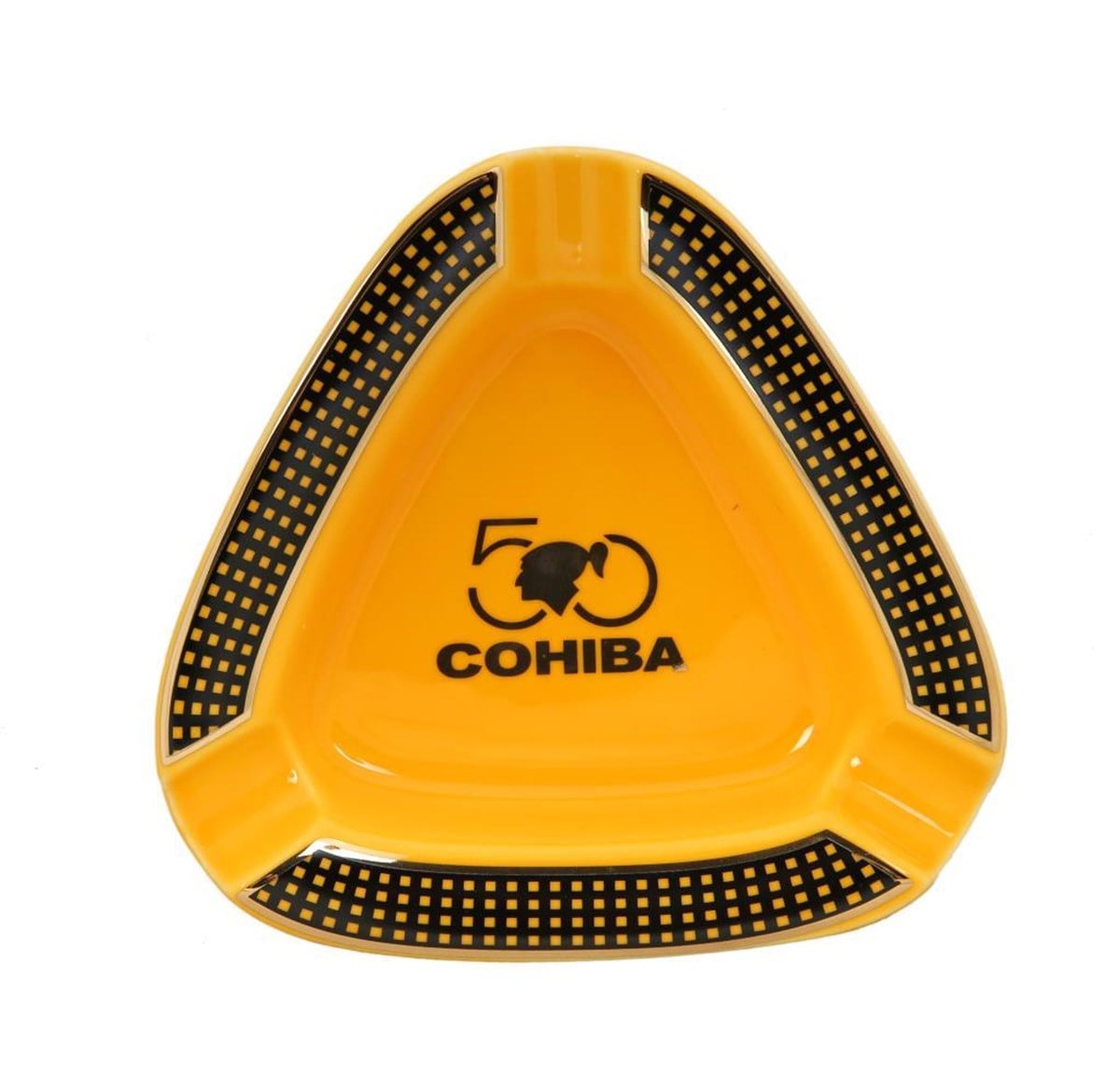 TR1659,Cohiba 50. Yıl Sarı 3'lü Puro Küllüğü
