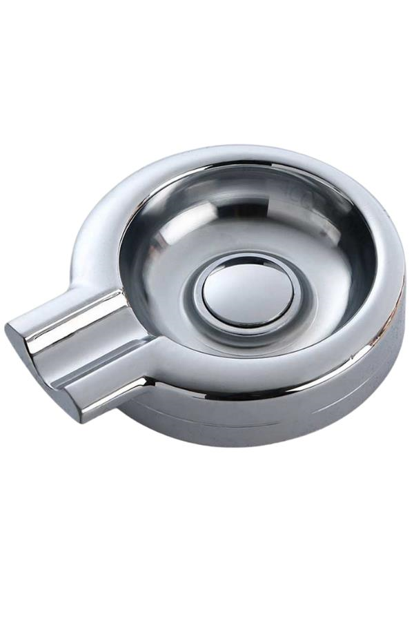 TR7032,PQ Gümüş Metal Tekli Puro Küllüğü