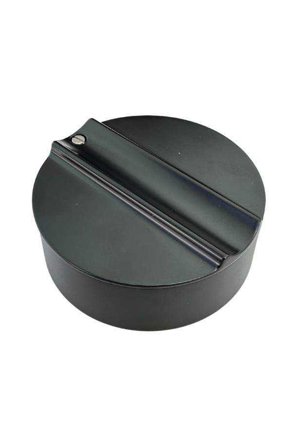 TR7025,PQ Siyah Metal Döner Başlıklı Tekli Puro Küllüğü