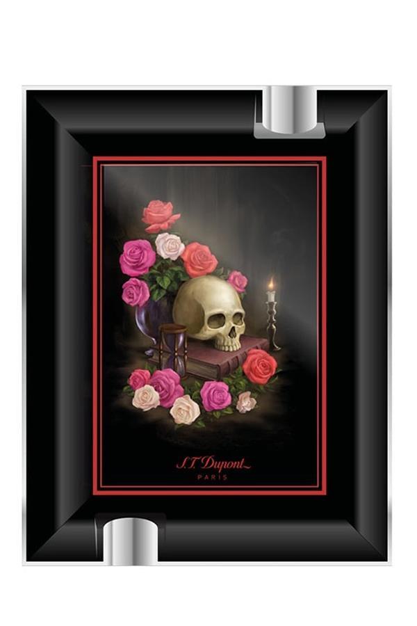 TR7398,S.T. Dupont Memento Mori Siyah Puro Küllüğü 6494