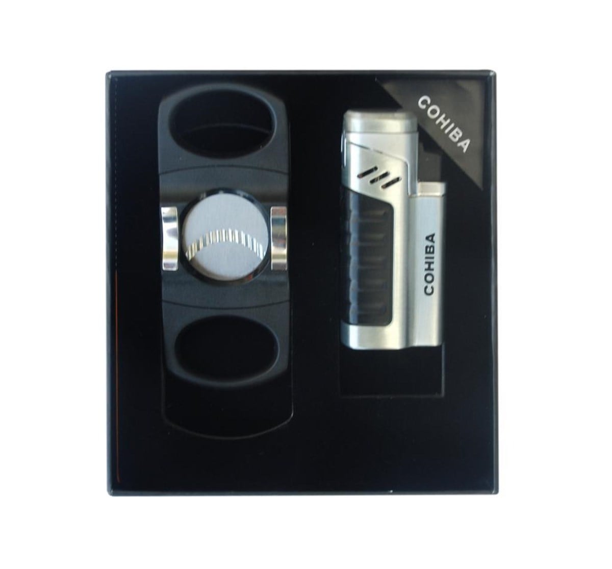 TR1890,Cohiba Çakmak Kesici İkili Set