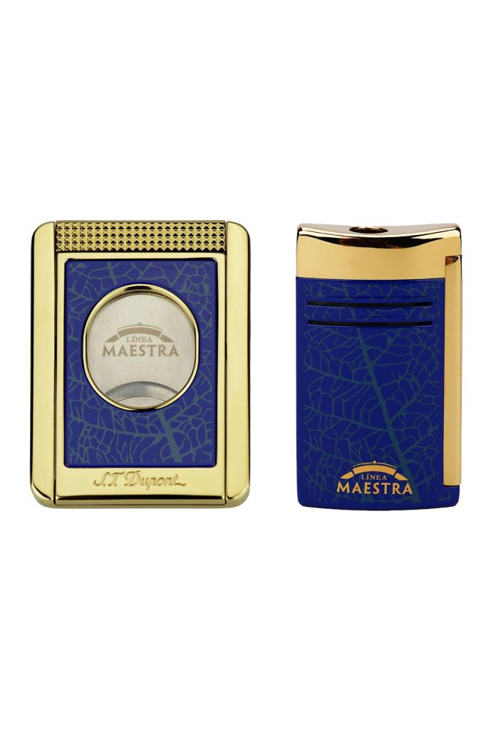 STDUP-2,S.T. Dupont Linea Maestra Partagas Çakmak Kesici Premium Puro Seti 
