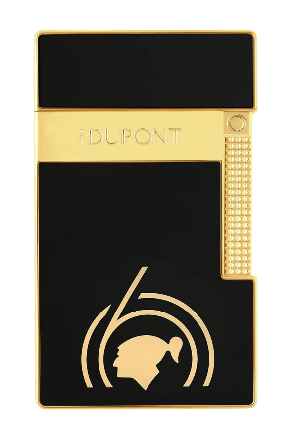TR9922,S.T. Dupont Cohiba 60. Yıl Özel Üretim Siyah Gold Tek Torch & Soft Flame Masa Tipi Puro Çakmağı T20472