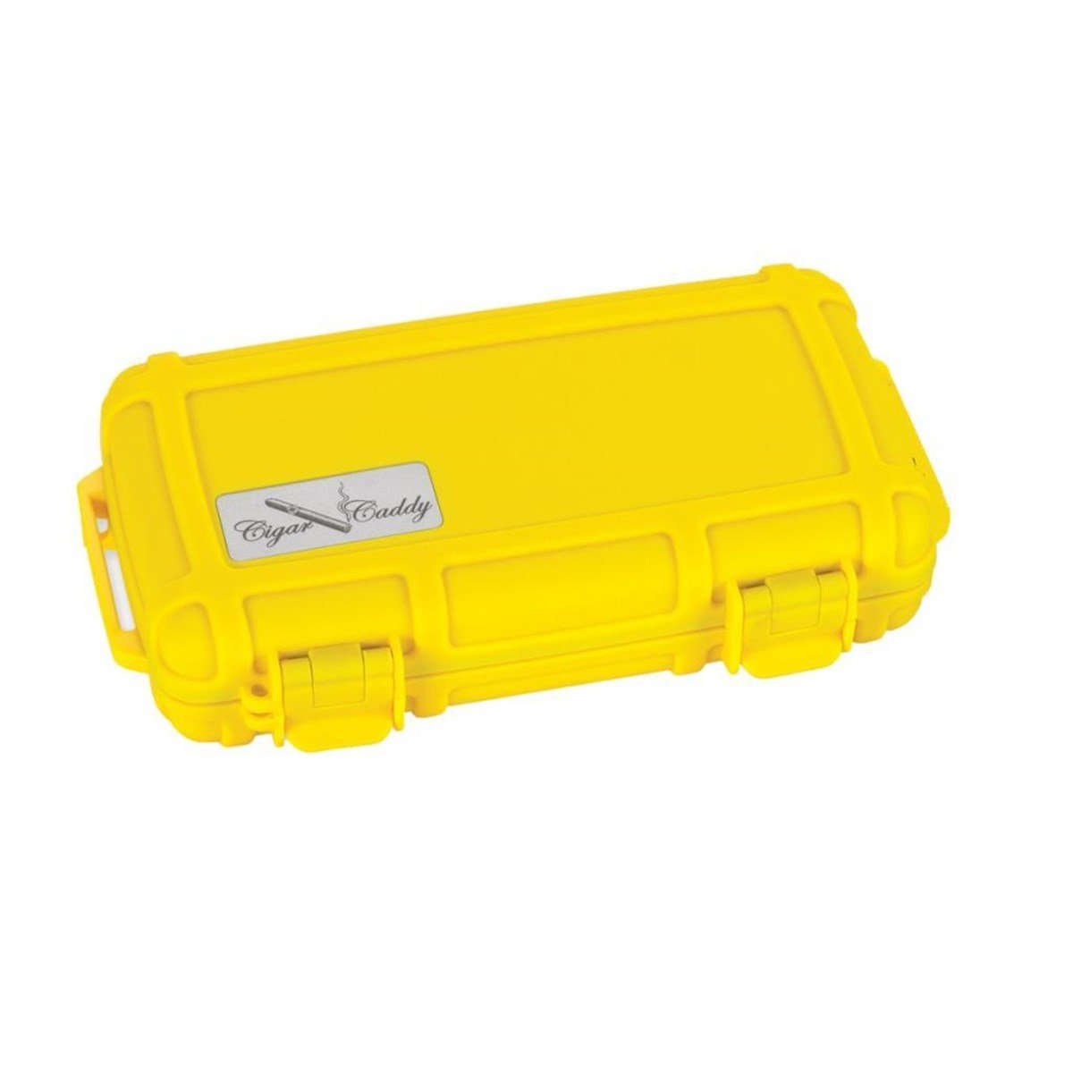 TR1596,Cigar Caddy 5 Sarı Travel Humidor Puro Kutusu