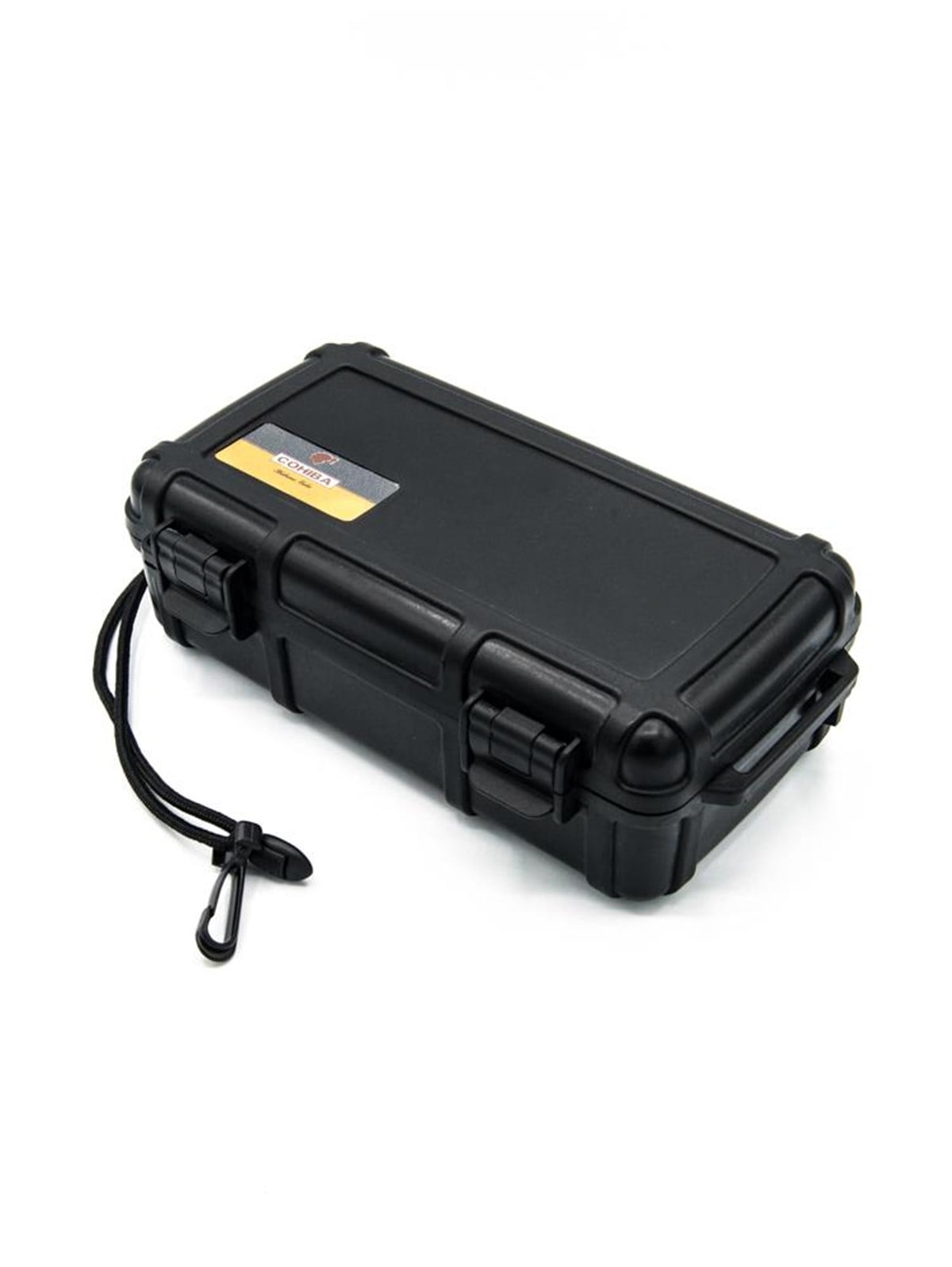 TR1410,Cohiba Siyah Seyahat Tipi 10'lu Humidor Puro Kutusu