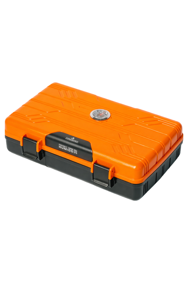 TRM5014,Firebird Seyahat Tipi 10 Turuncu Humidor Puro Kutusu
