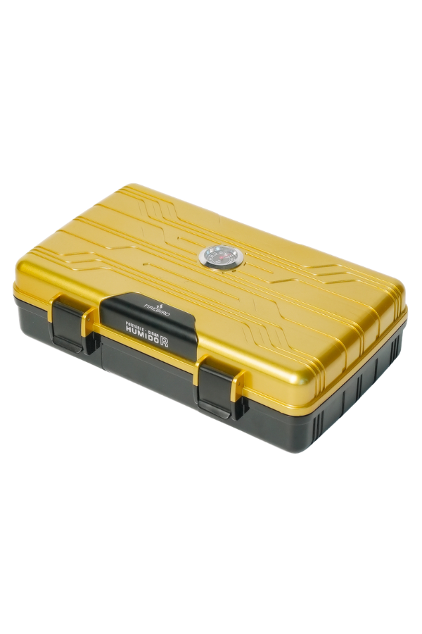 TRM5013,Firebird Seyahat Tipi 10 Gold Humidor Puro Kutusu