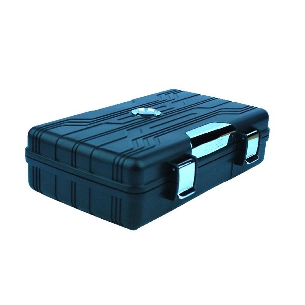 TR2901,Parmida Seyahat Tipi Mat Siyah Humidor Puro Kutusu