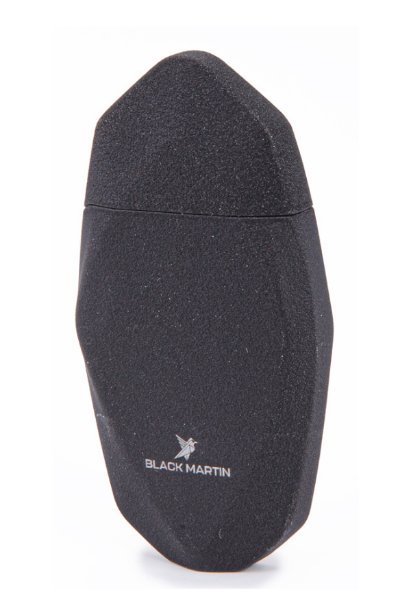 TR7837,Black Martin Tek Torch Pürmüz Siyah Metal Puro Çakmağı