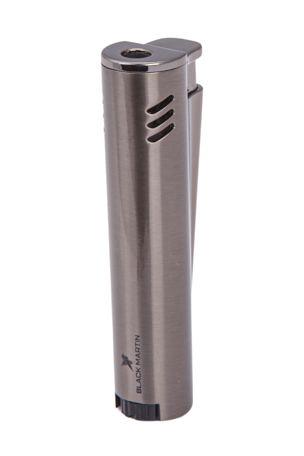 TR7797,Black Martin Tek Torch Pürmüz Gunmetal Metal Puro Çakmağı