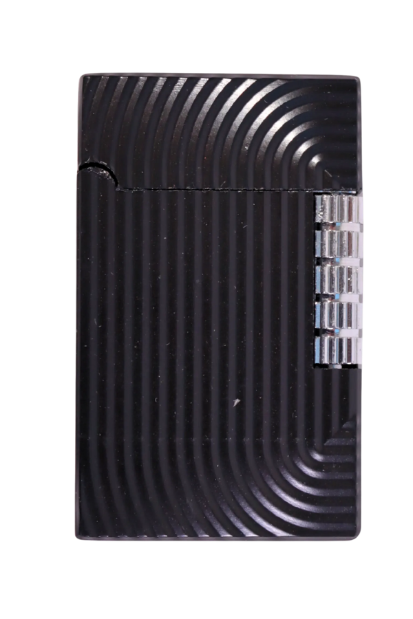 TR9277,Black Martin Soft Flame Siyah Metal Çakmak