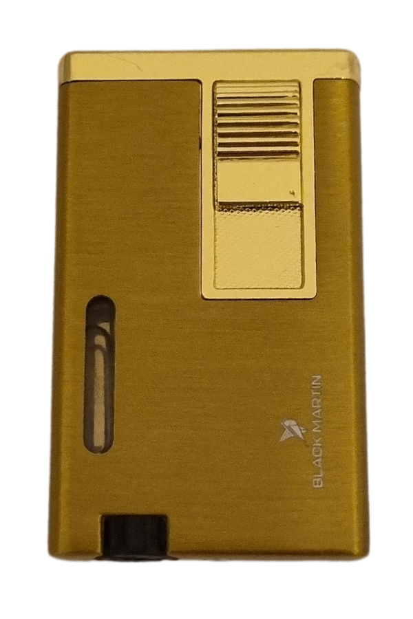 TR7790,Black Martin Tek Torch Pürmüz Full Gold Metal Puro Çakmağı