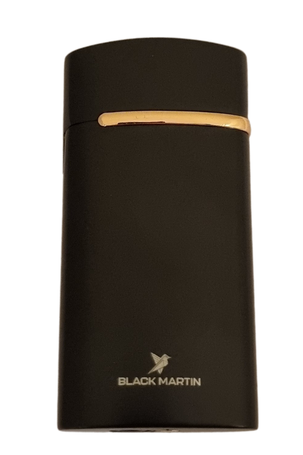 TR7810,Black Martin Tek Torch Pürmüz Siyah Metal Puro Çakmağı