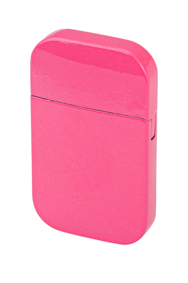 TR7817,Black Martin Tek Torch Pürmüz Pembe Metal Puro Çakmağı